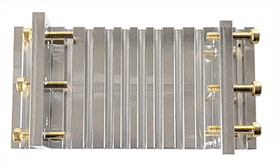 EM-Tec AB100 large bulk SEM sample holder for up to 100mm, adjustable bracket interval